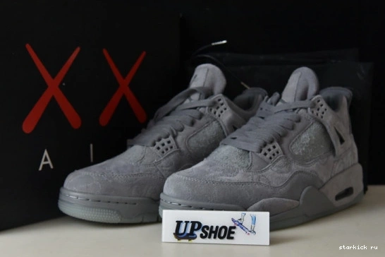 x 4“ Air Jordan Cool 930155-003 KAWS Grey”930155-003 0429